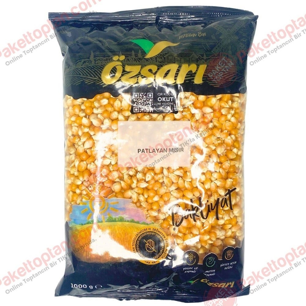 Özsarı 1000 Gr Patlayan Mısır x20 li Koli