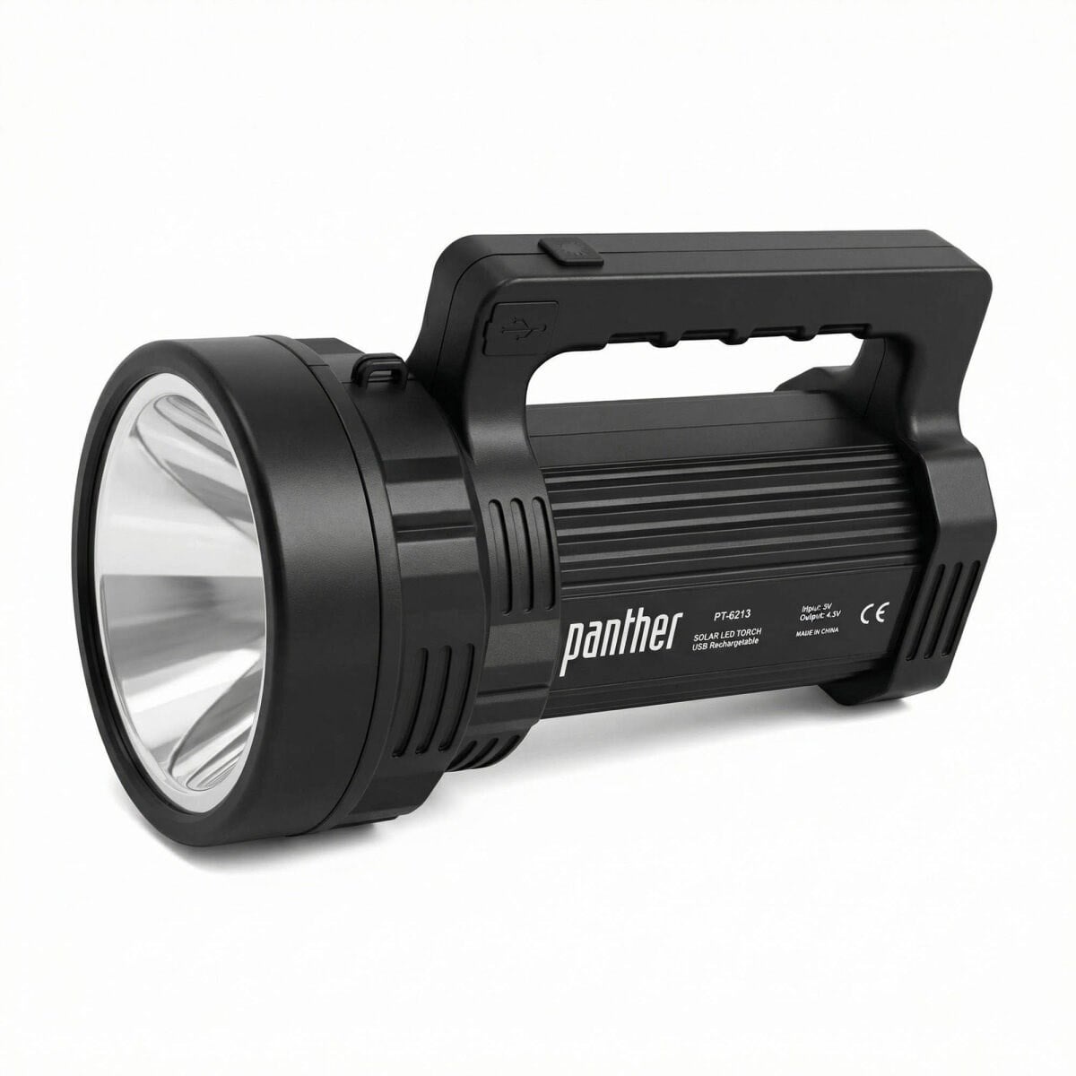 Panther PT-6213 USB Şarjlı Solar El Feneri