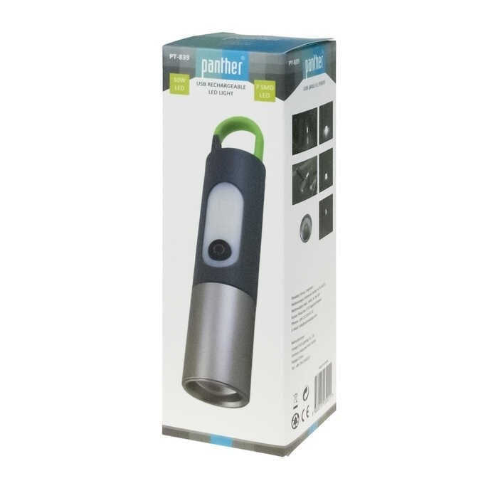 Panther PT-839 USB Şarjlı El Feneri