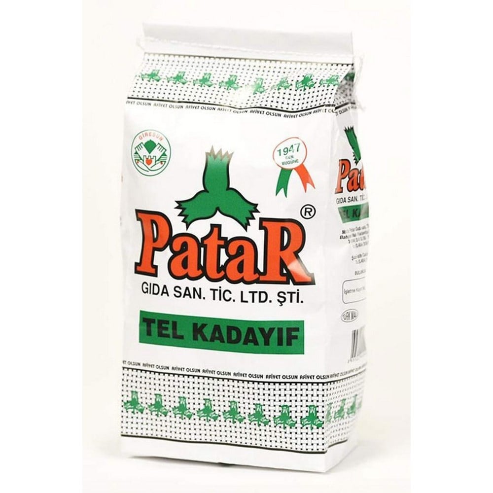 Patar 900 Gr Tel Kadayıf  x8 li Koli