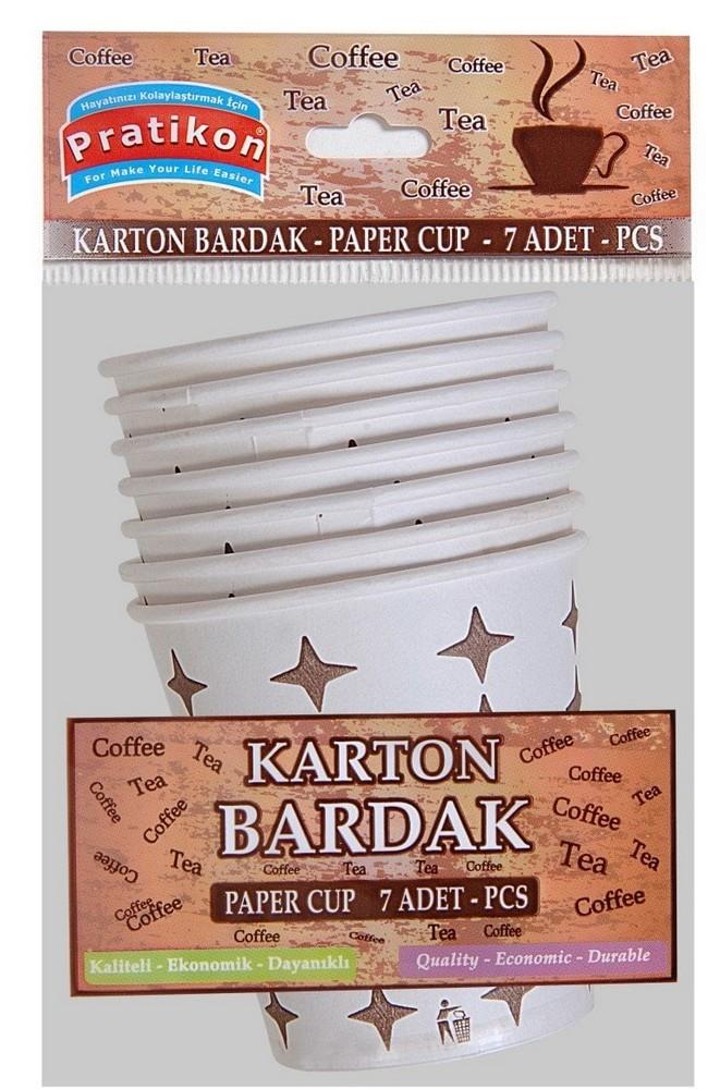 Pratikon 7 li Karton Bardak 7 oz