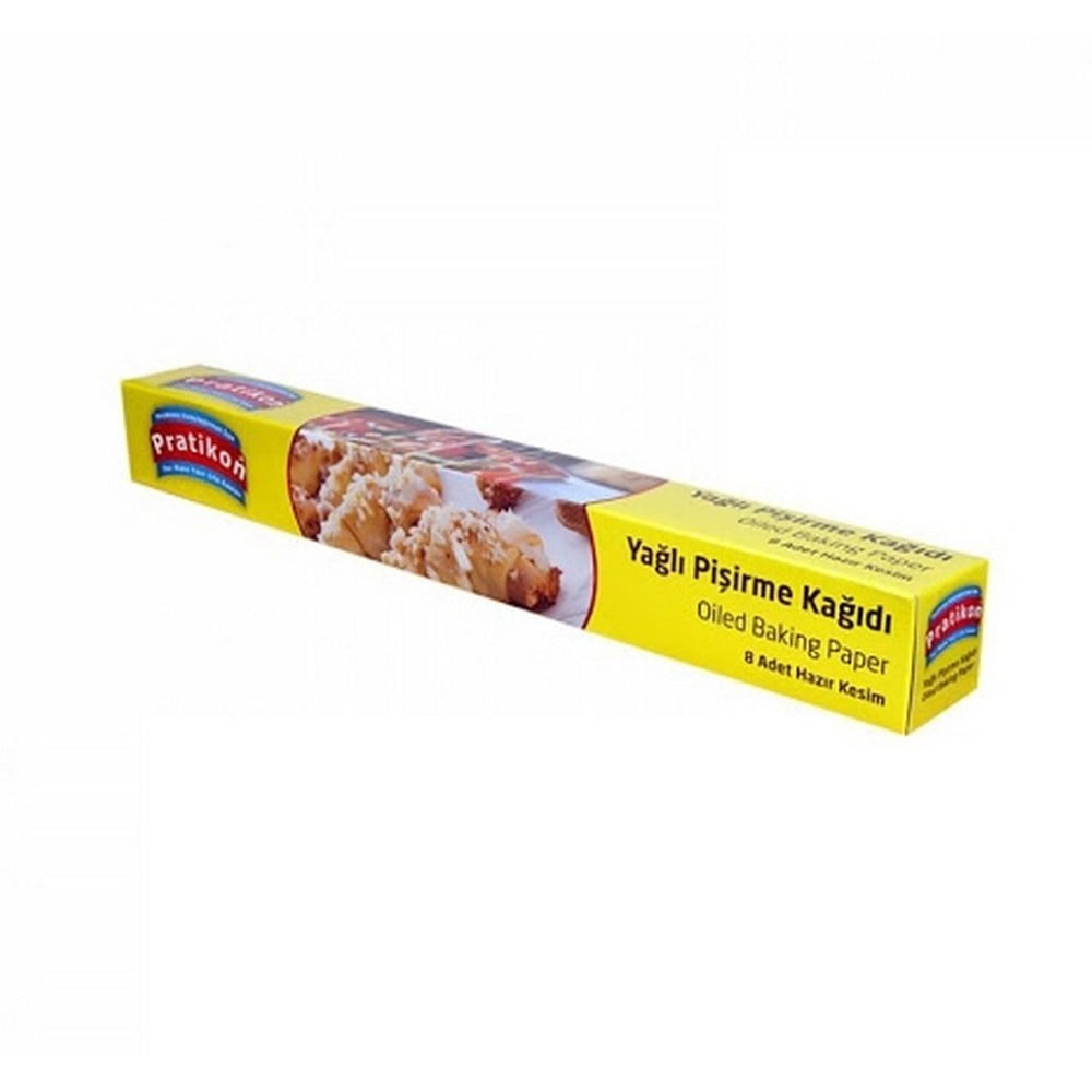 Pratikon Pişirme Kağıdı 8 Yaprak Hazır Kesim