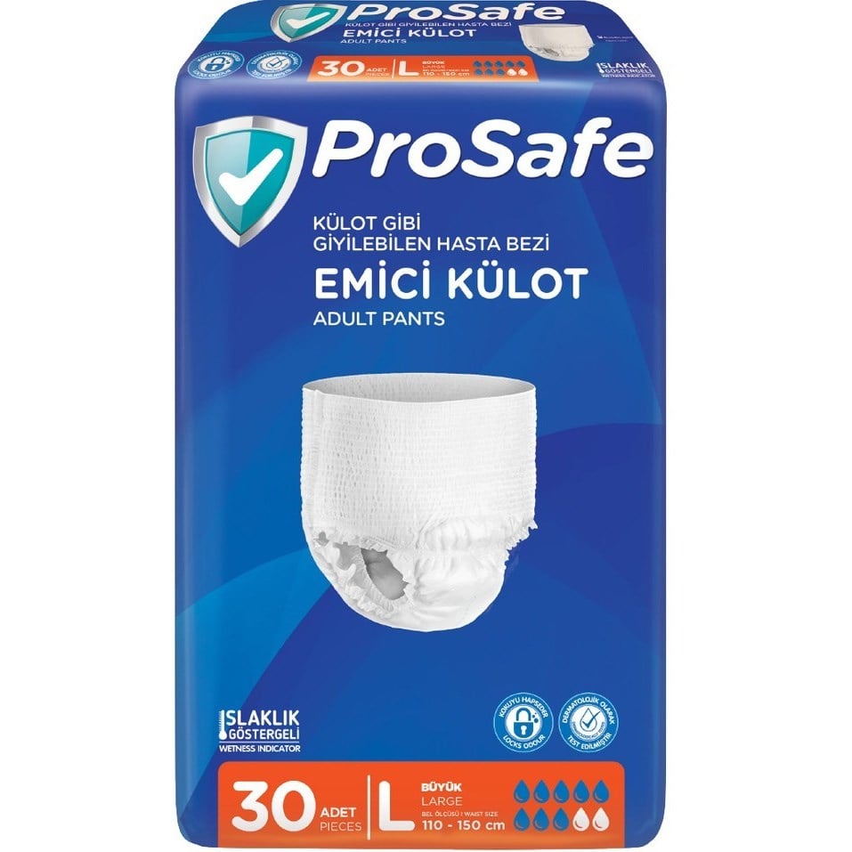 Prosafe Hasta Bezi Külot Large 30 lu Paket
