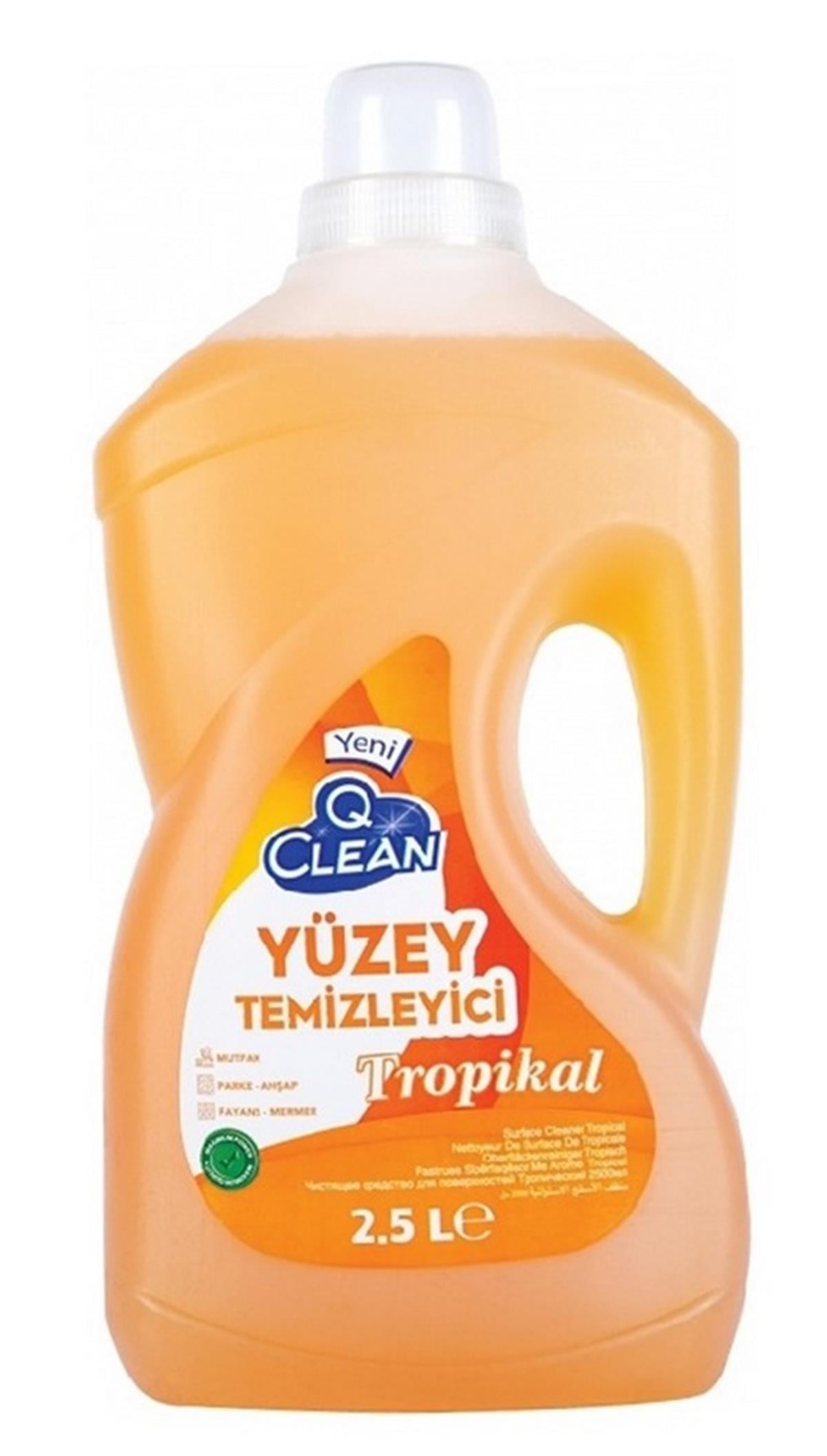 Q Clean Yüzey Temizleyici 2,5 Lt Tropikal 