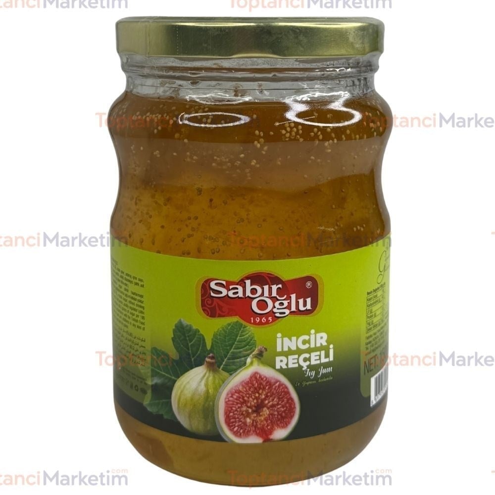 Sabıroğlu 1500 Gr Cam İncir Reçeli x6 lı Koli
