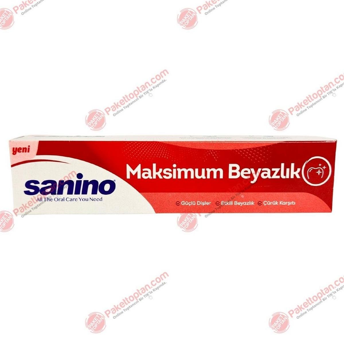 Sanino Diş Macunu Maksimum Beyazlık 75 Ml