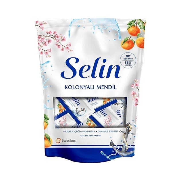 Selin İkramlık Islak Mendil 45 li Paket Karma Çeşit