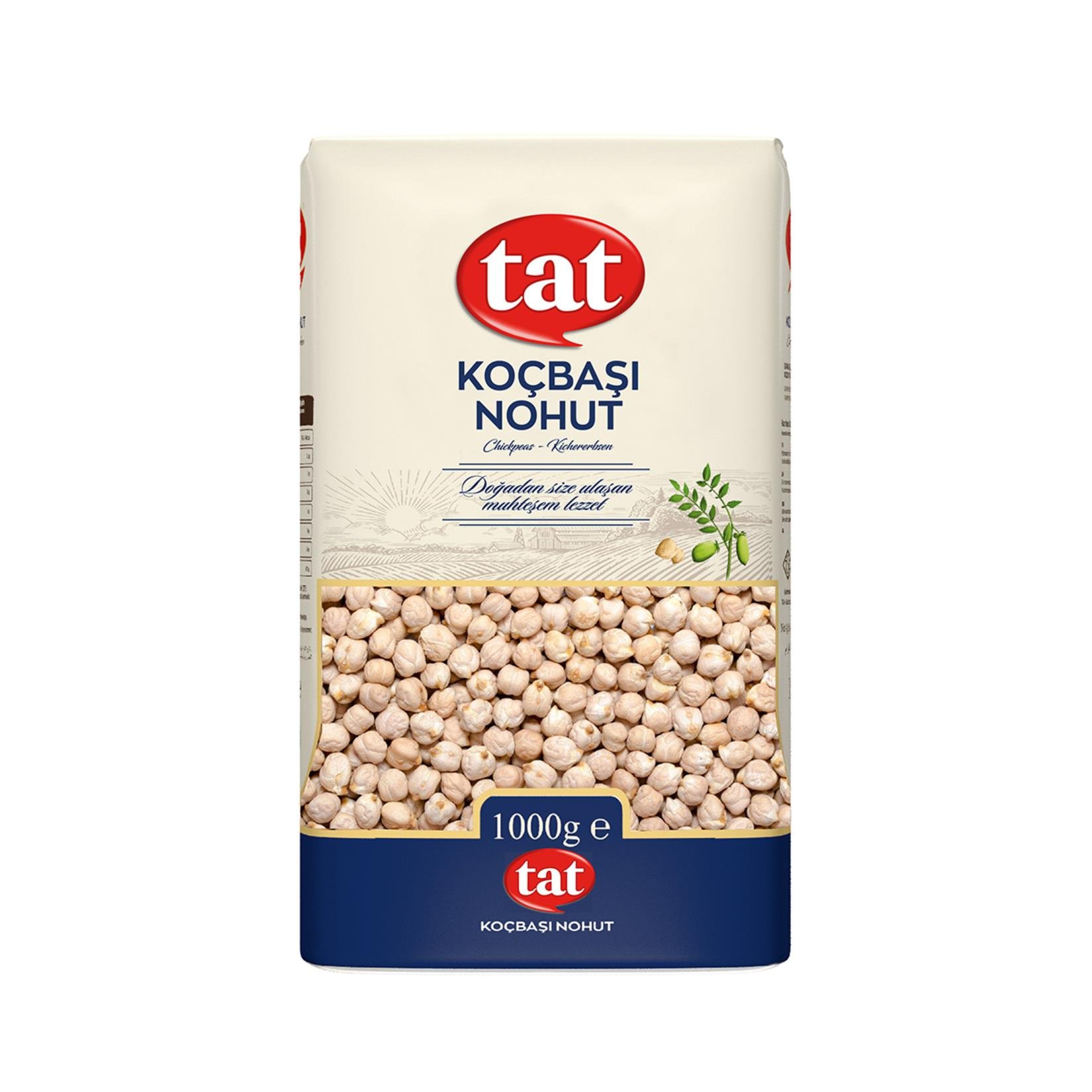 Tat Nohut Koçbaşı 1 Kg 8,5 Mm İri Tane