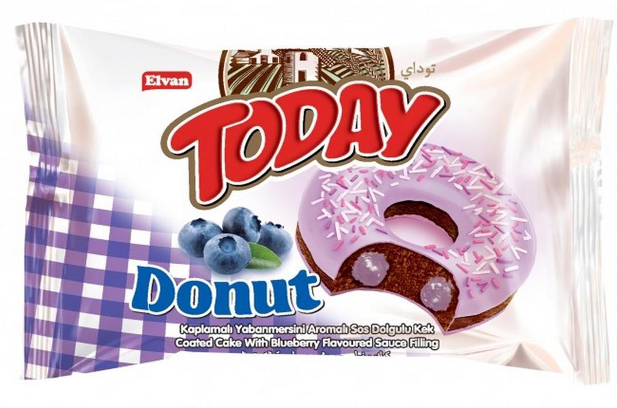 Today Donut Kek Yabanmersinli 35 Gr 