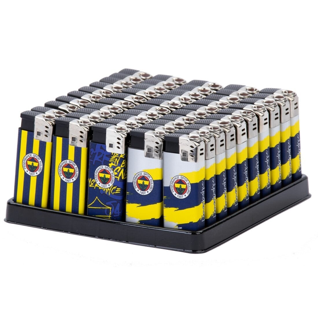 Toscow 374 Jet Çakmak Fenerbahçe x50 li Paket