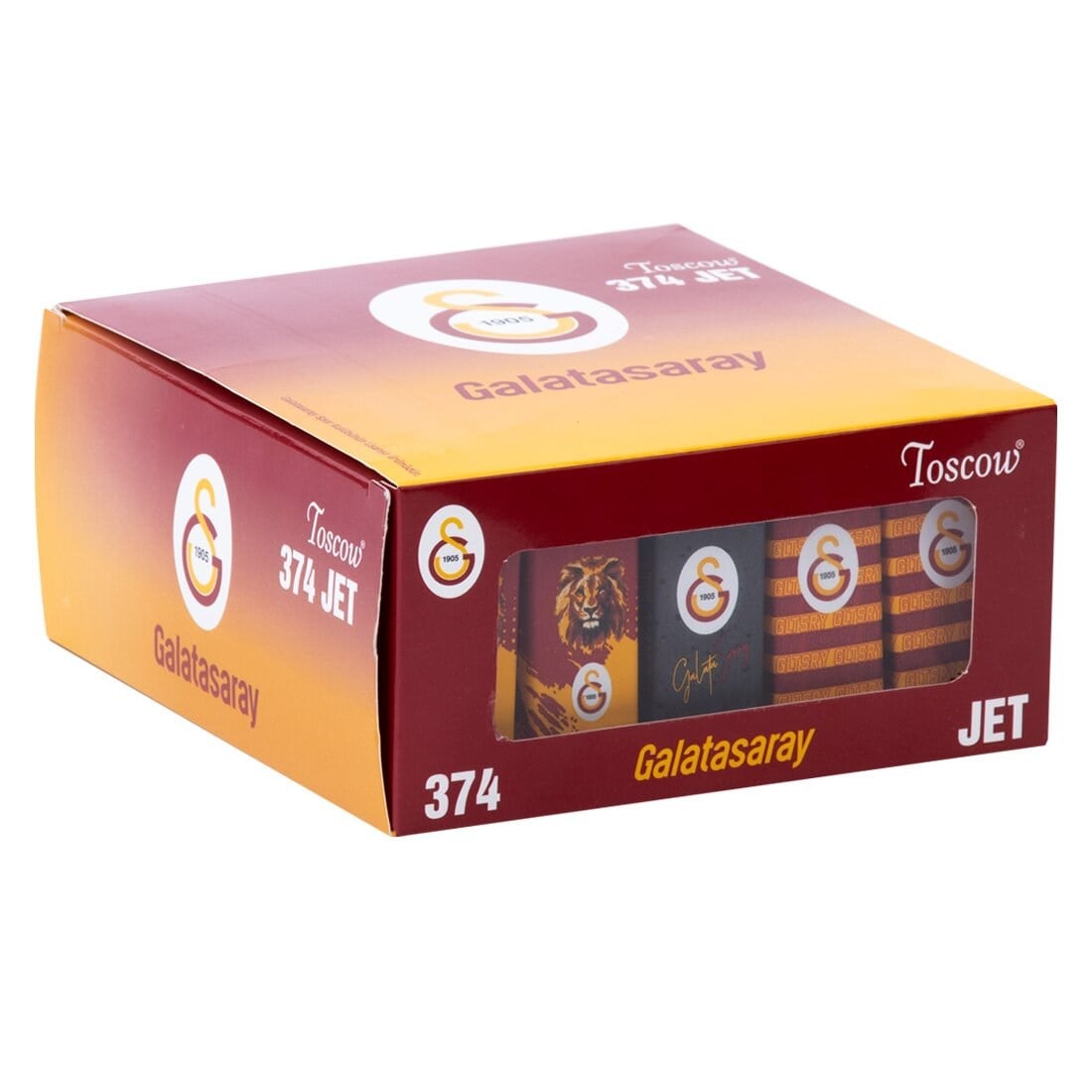 Toscow 374 Jet Çakmak Galatasaray x50 li Paket
