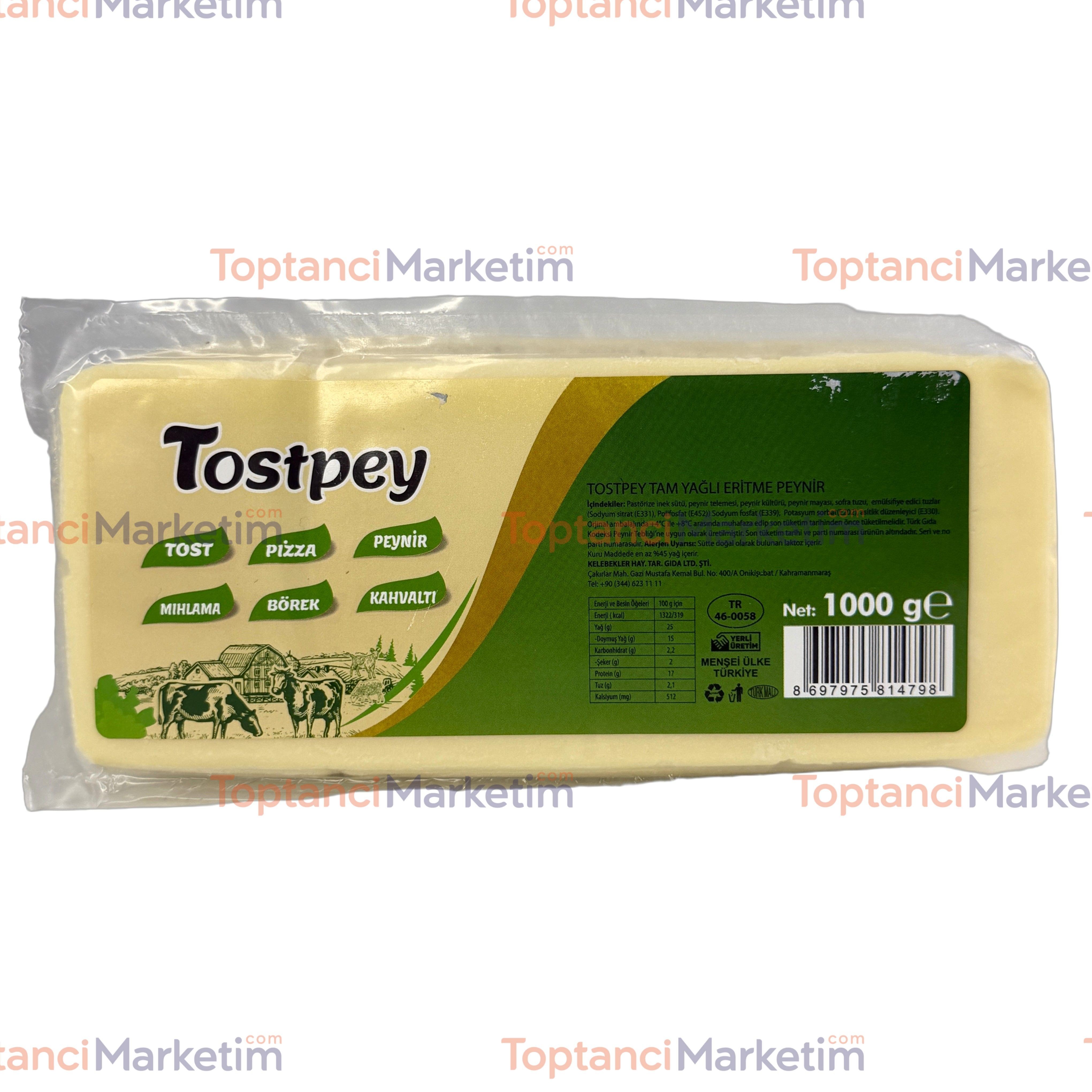 Tostpey Eritme Peyniri 1000 Gr