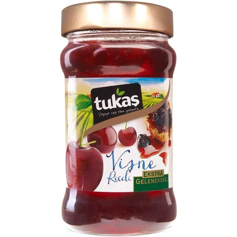 Tukaş Reçel 380 Gr Vişne