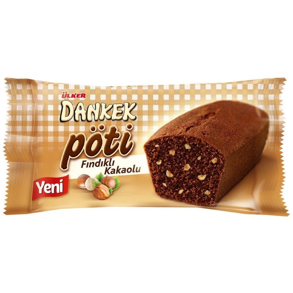 Ülker Dankek Pöti Fındıklı Kakaolu Kek 35 Gr x24 lü Koli