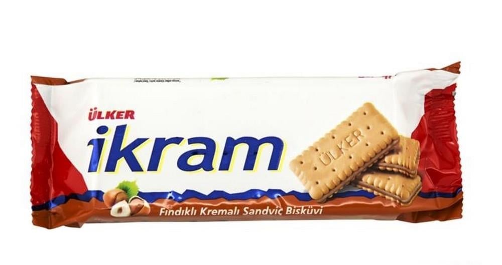 Ülker İkram Fındıklı Bisküvi 84 Gr x24 lü Koli