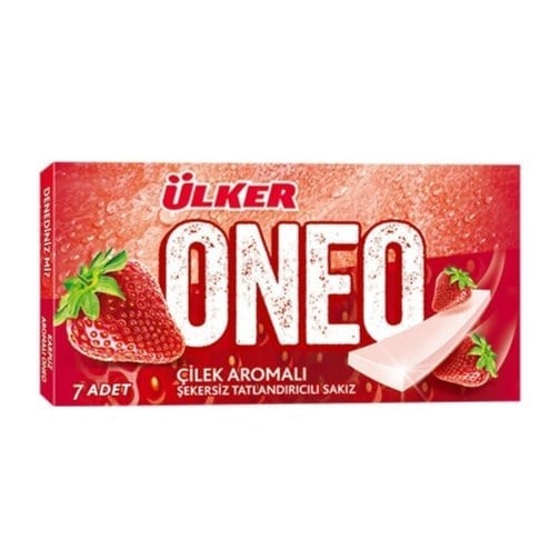 Ülker Oneo Slims Çilek Aromalı Sakız x27 li Paket