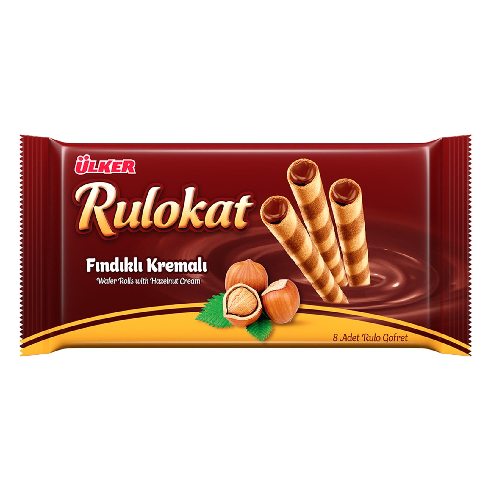 Ülker Rulokat Fındıklı Gofret 42 Gr x12 li Koli