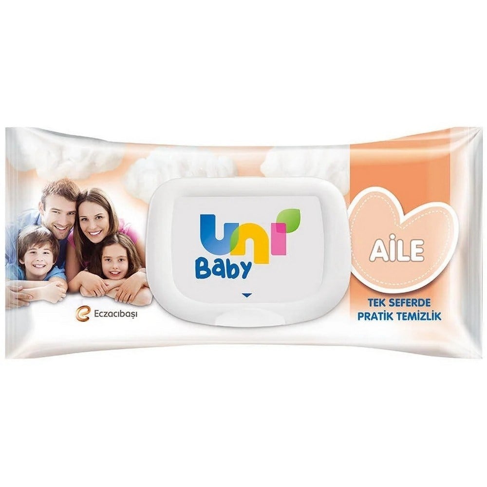 Uni Baby Aile 90 lı Islak Mendil x24 lü Koli