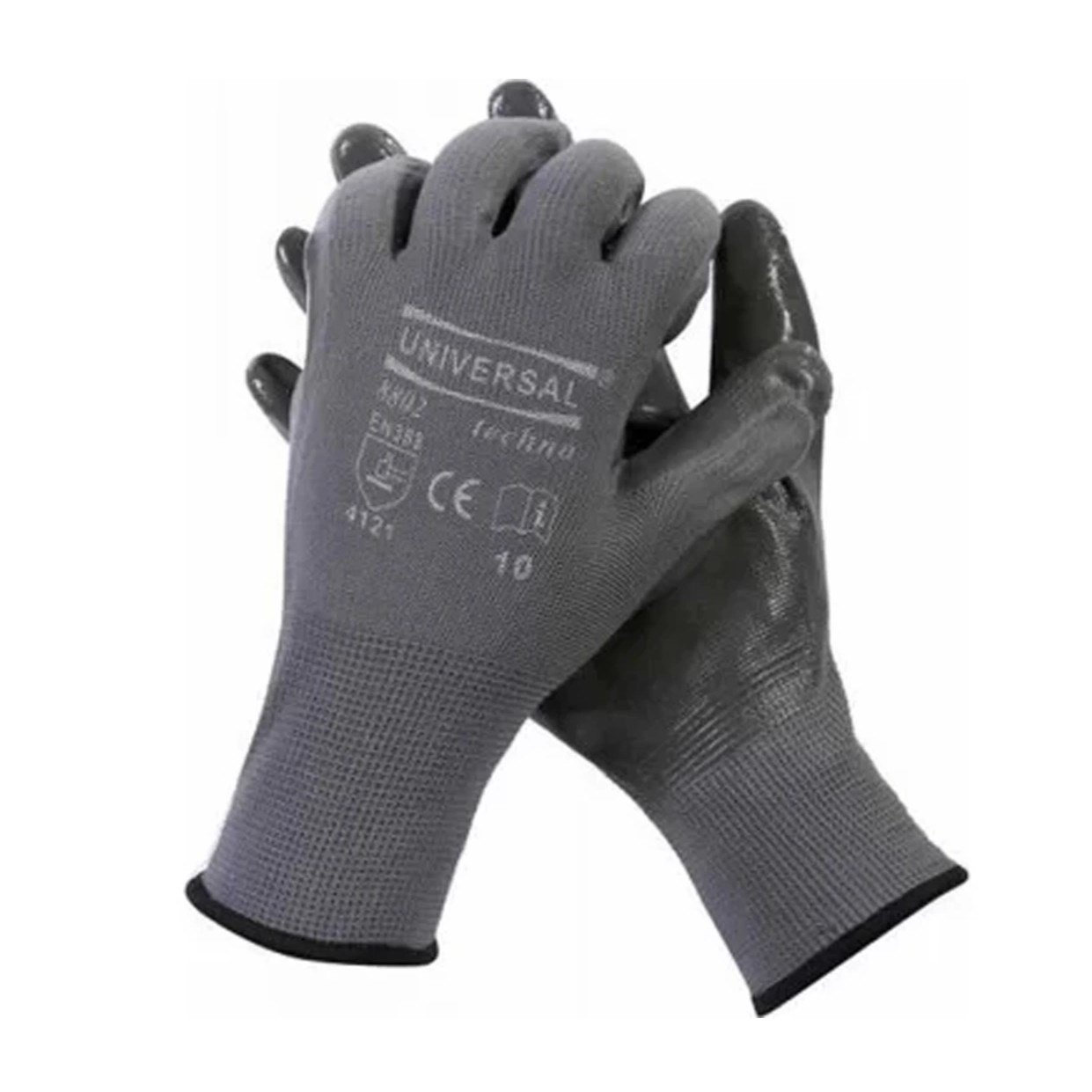 Universal 8802 Gri İş Eldiveni No:10 x12 li Paket