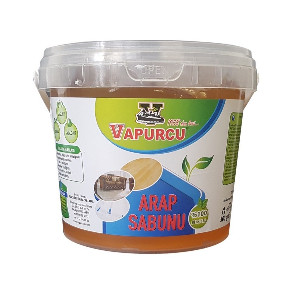 Vapurcu Jel Arap Sabunu 500 Gr