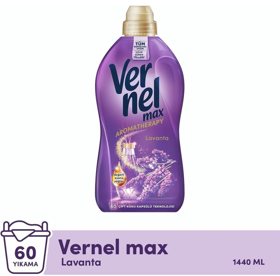 Vernel Max 1440 Ml Yumuşatıcı Lavanta
