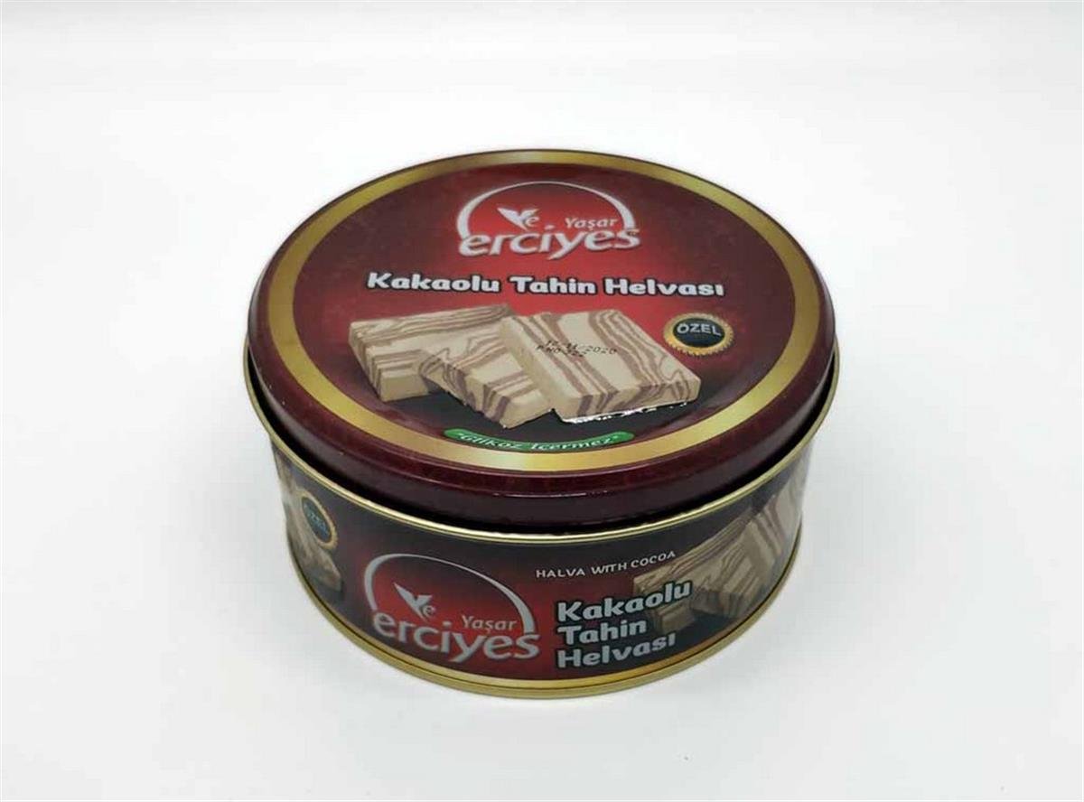 Y.Erciyes 750 gr Kakaolu Helva Teneke 