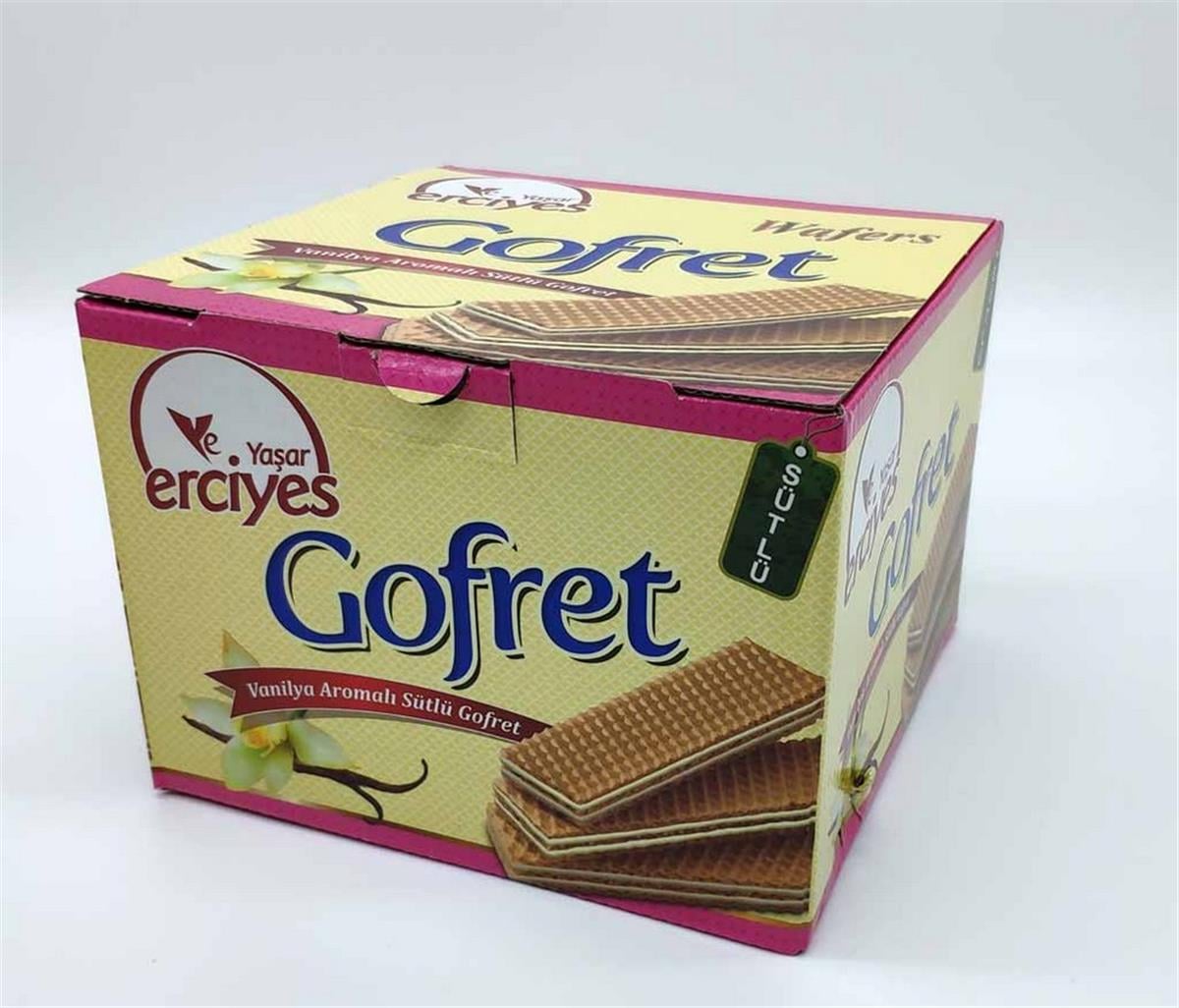 Y.Erciyes 880 gr Vanilyalı Gofret 