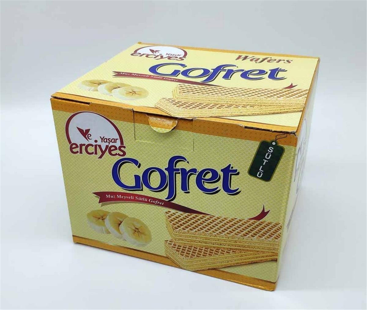 Y.Erciyes 1200 gr Muzlu Gofret 