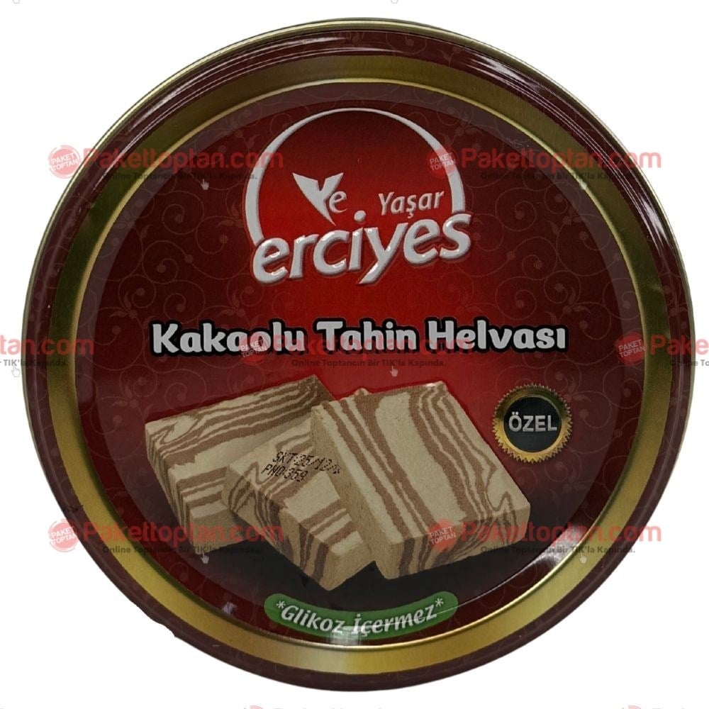 Yaşar Erciyes 750 gr Kakaolu Helva Teneke