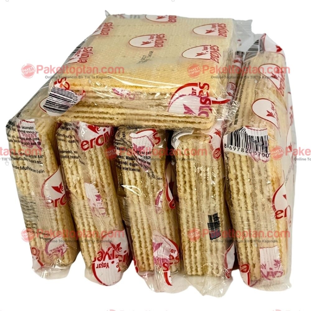 Yaşar Erciyes 880 gr Vanilyalı Gofret  x4 lü Koli
