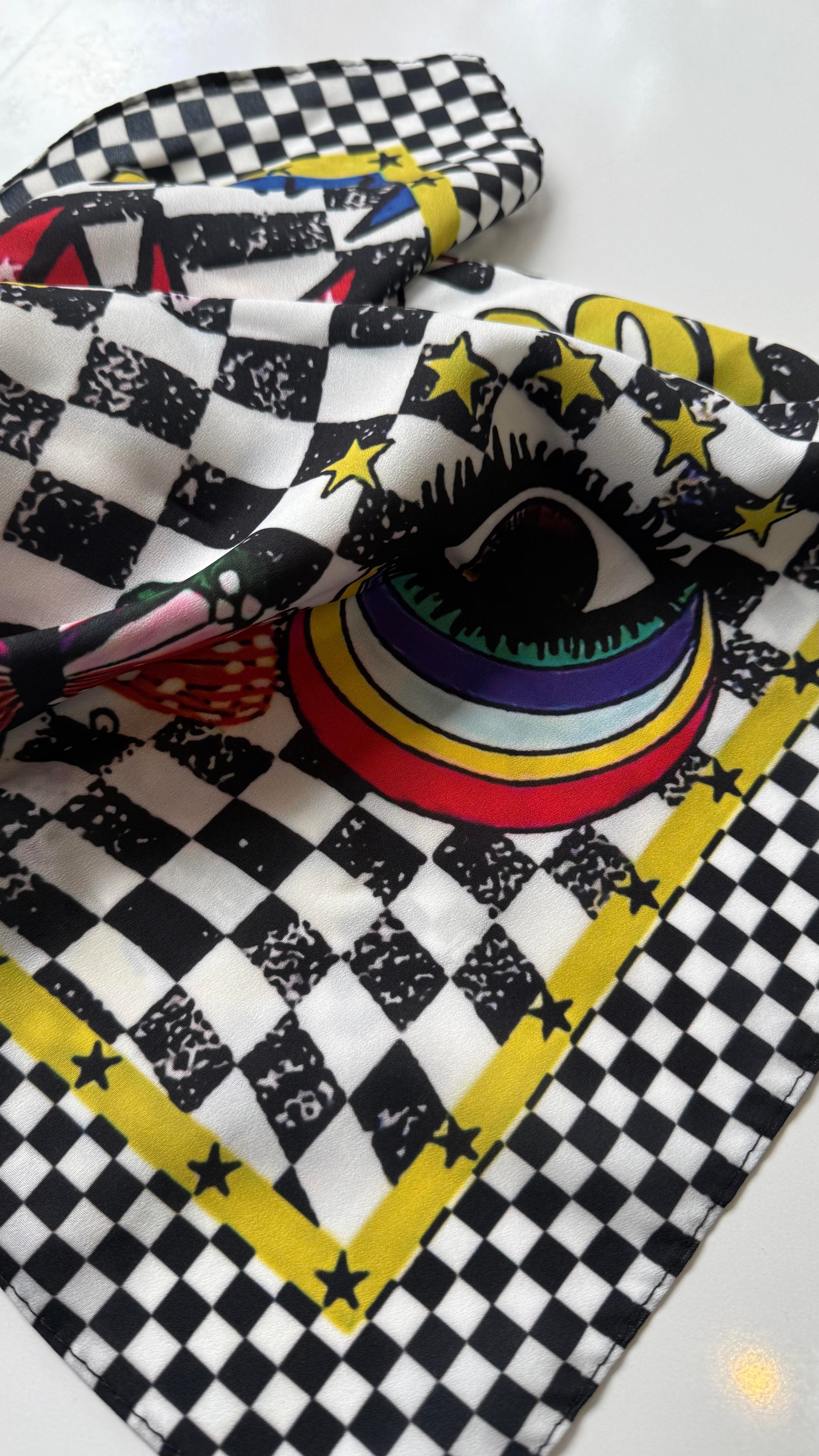 Pop art fular