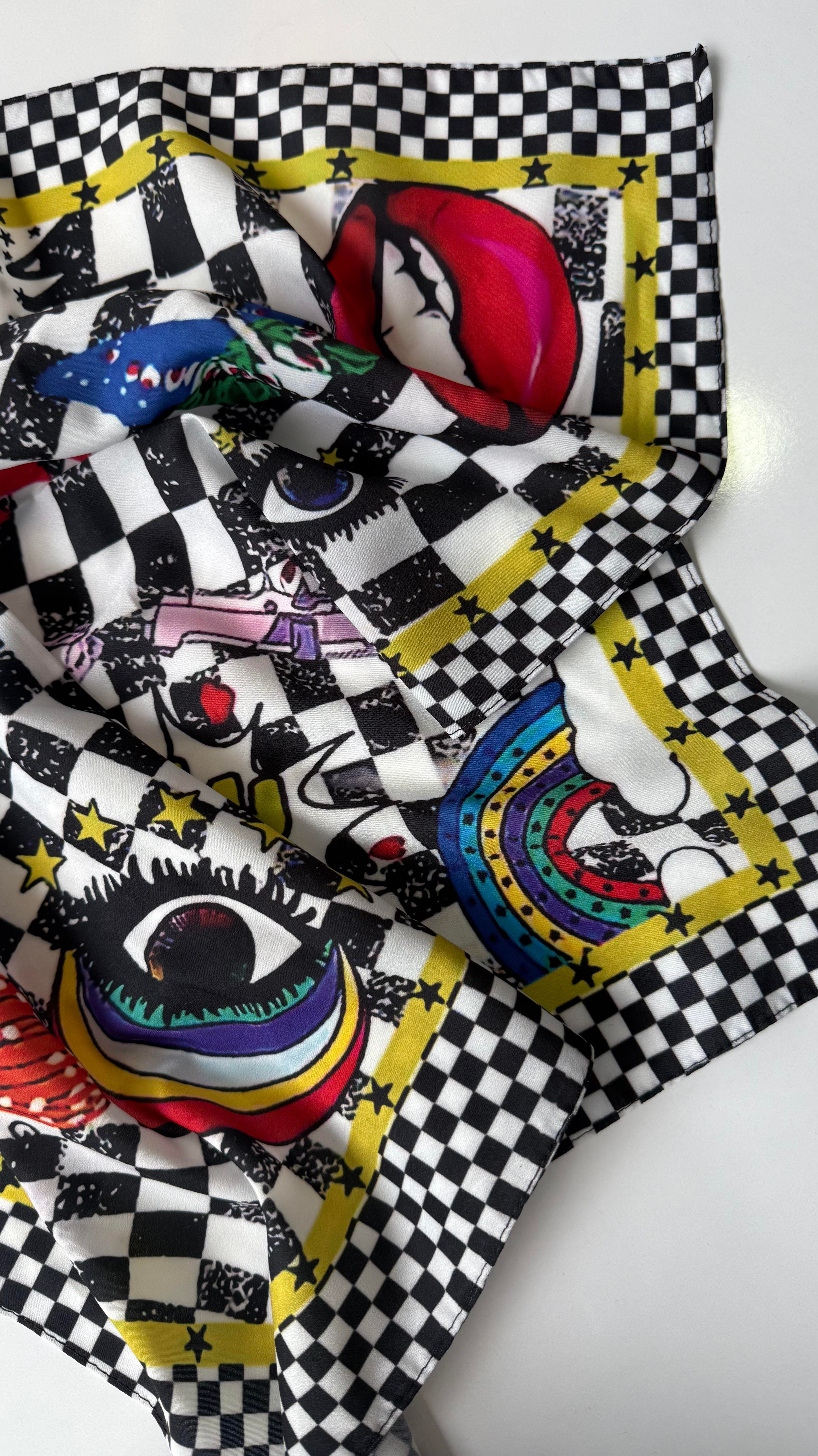 Pop art fular