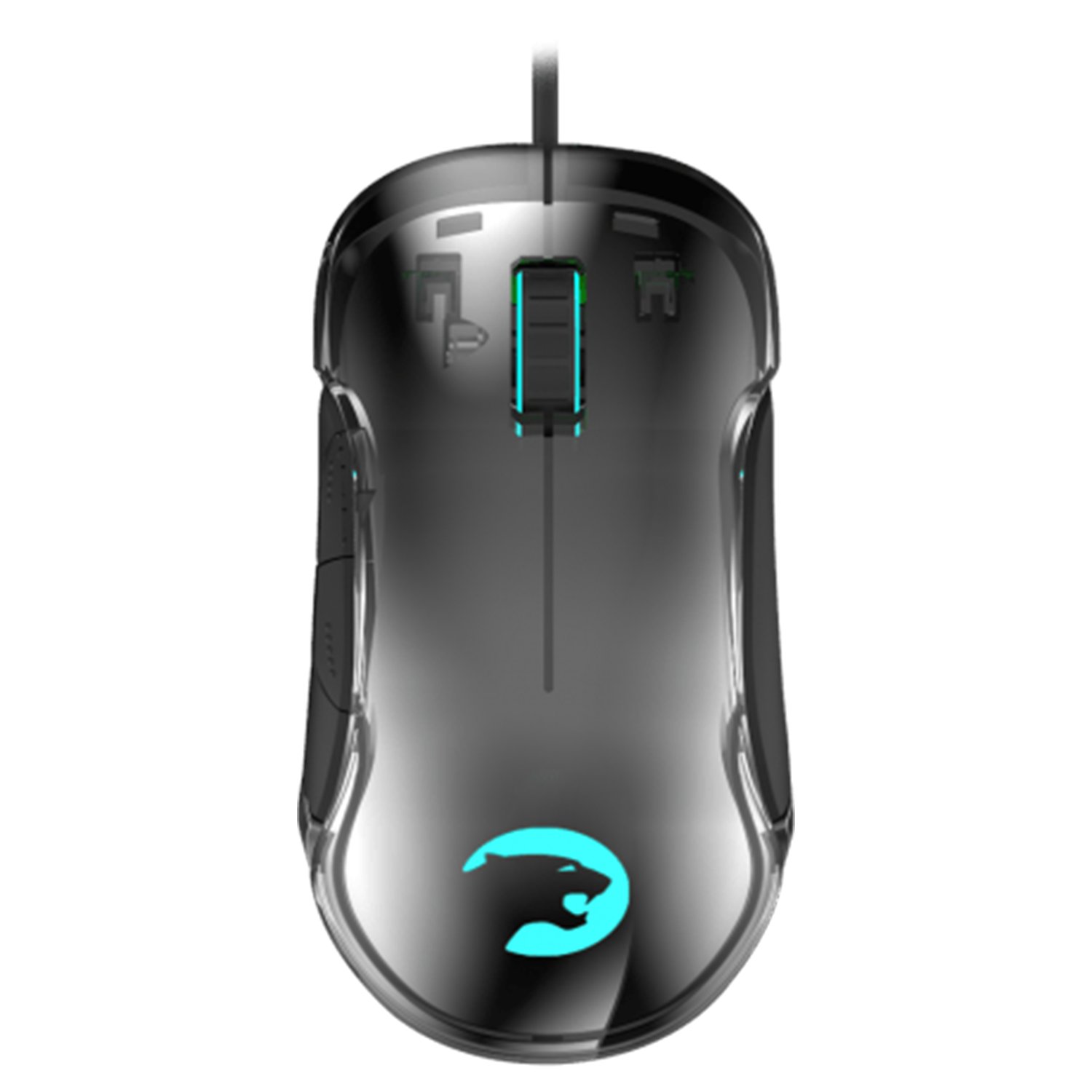 Gamepower Translucent Rgb 10000 Dpi Gaming Mouse 