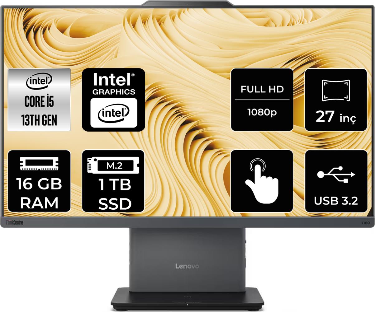 Lenovo Thinkcentre Neo 50A Intel Core I5 13420H 16GB 1tb SSD 27