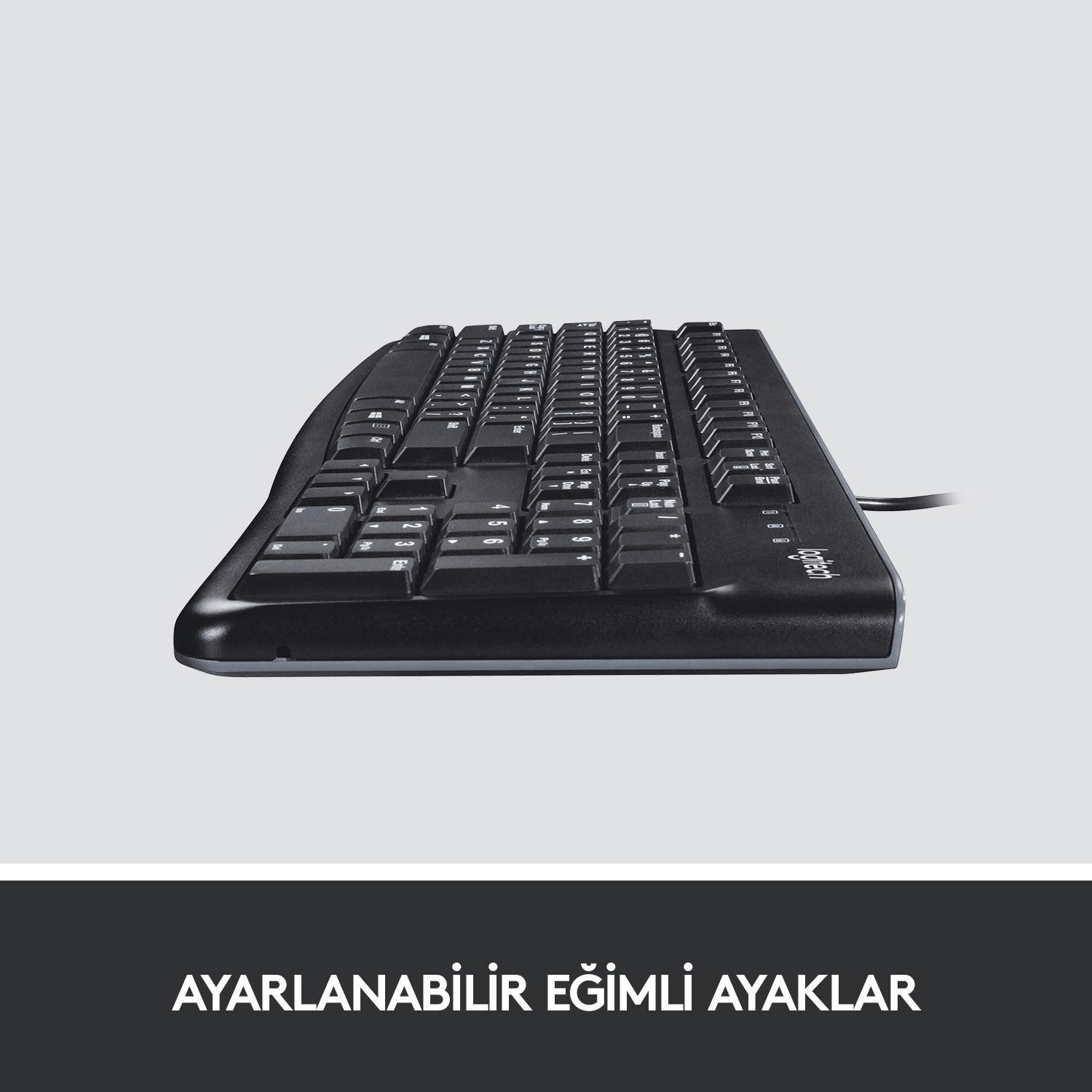 Logitech K120 Klavye Q Tr Siyah 920-002505