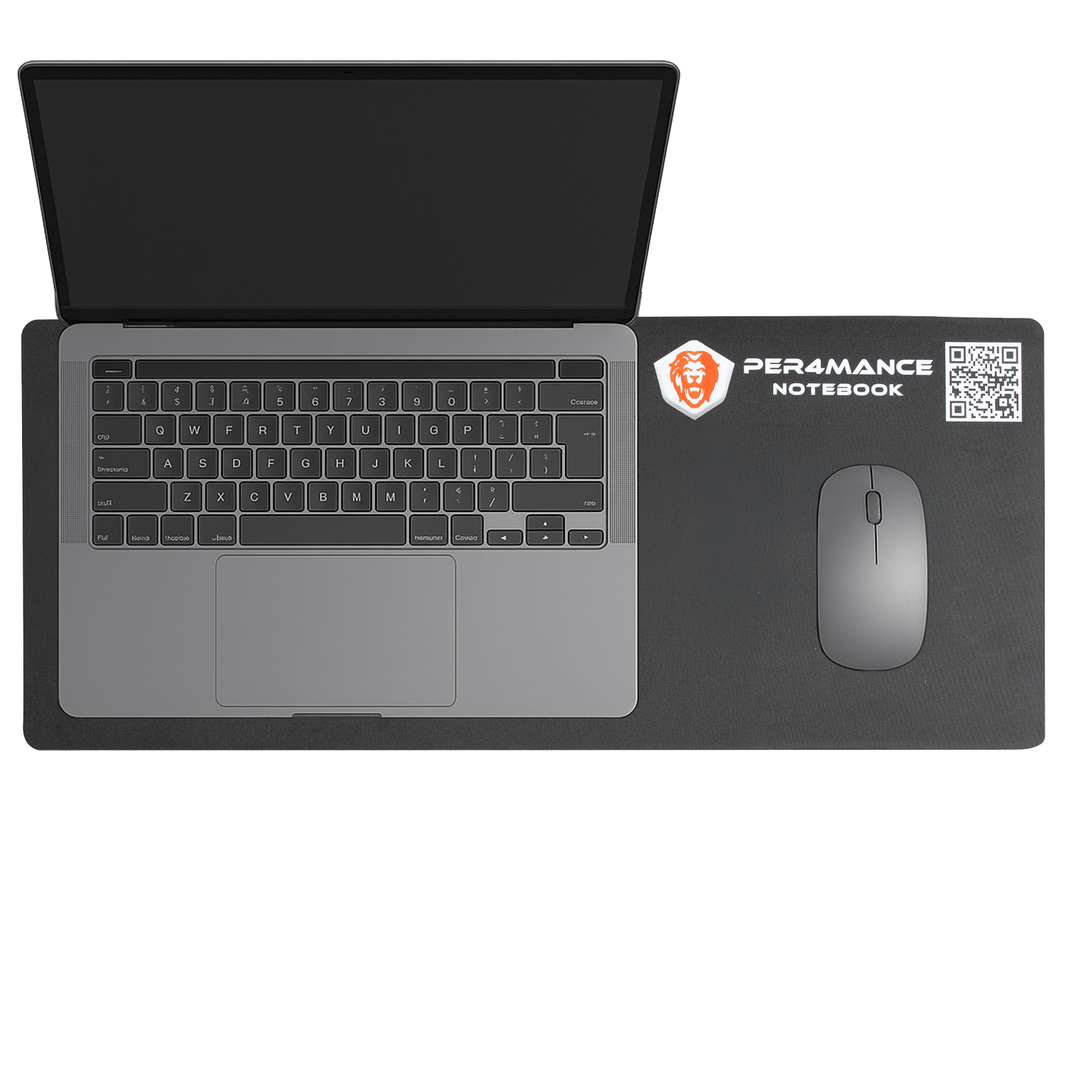 PER4MANCE Notebook 70x30 Kaydırmaz Siyah Mouse Pad