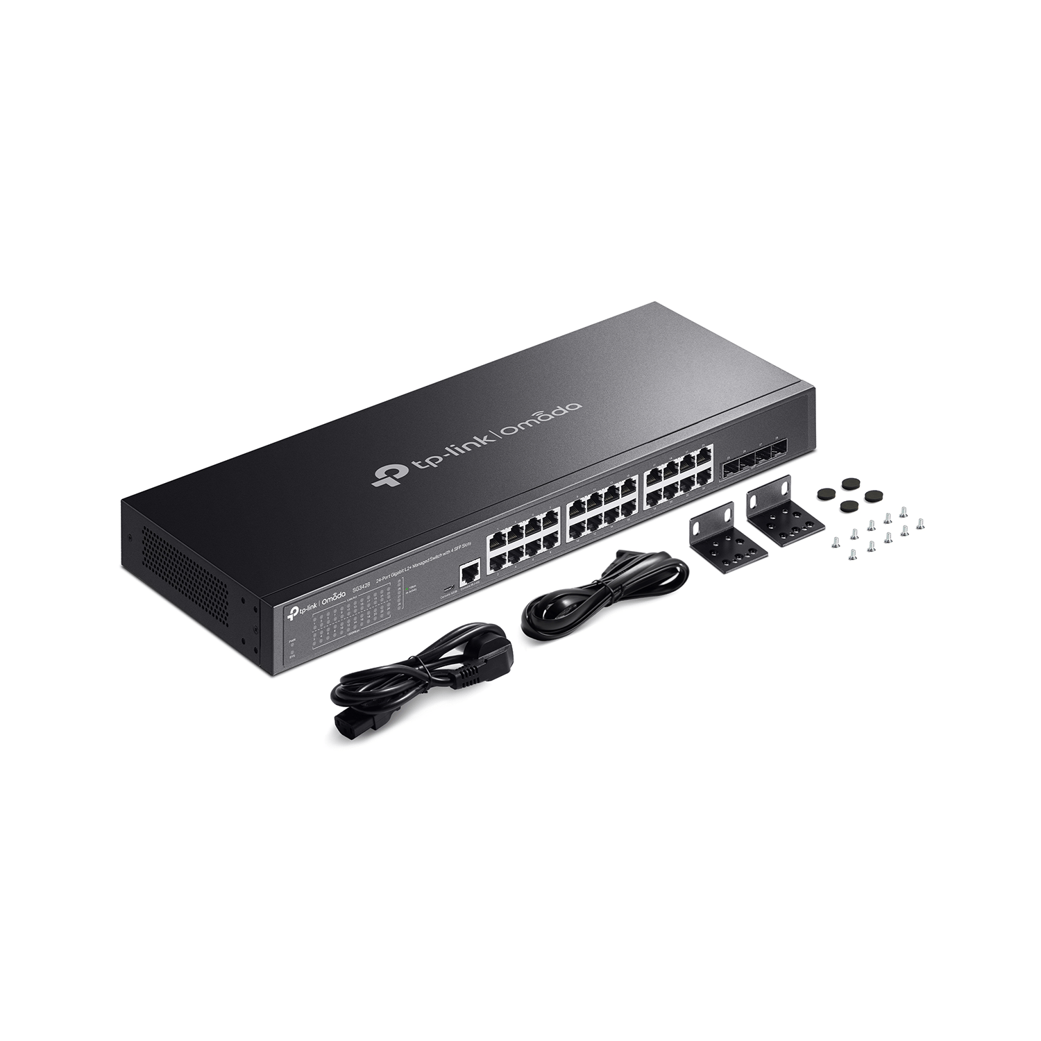 TP-Link TL-SG3428 24 Port 10/100/1000 Mbps Gigabit 4 Port SFP Switch