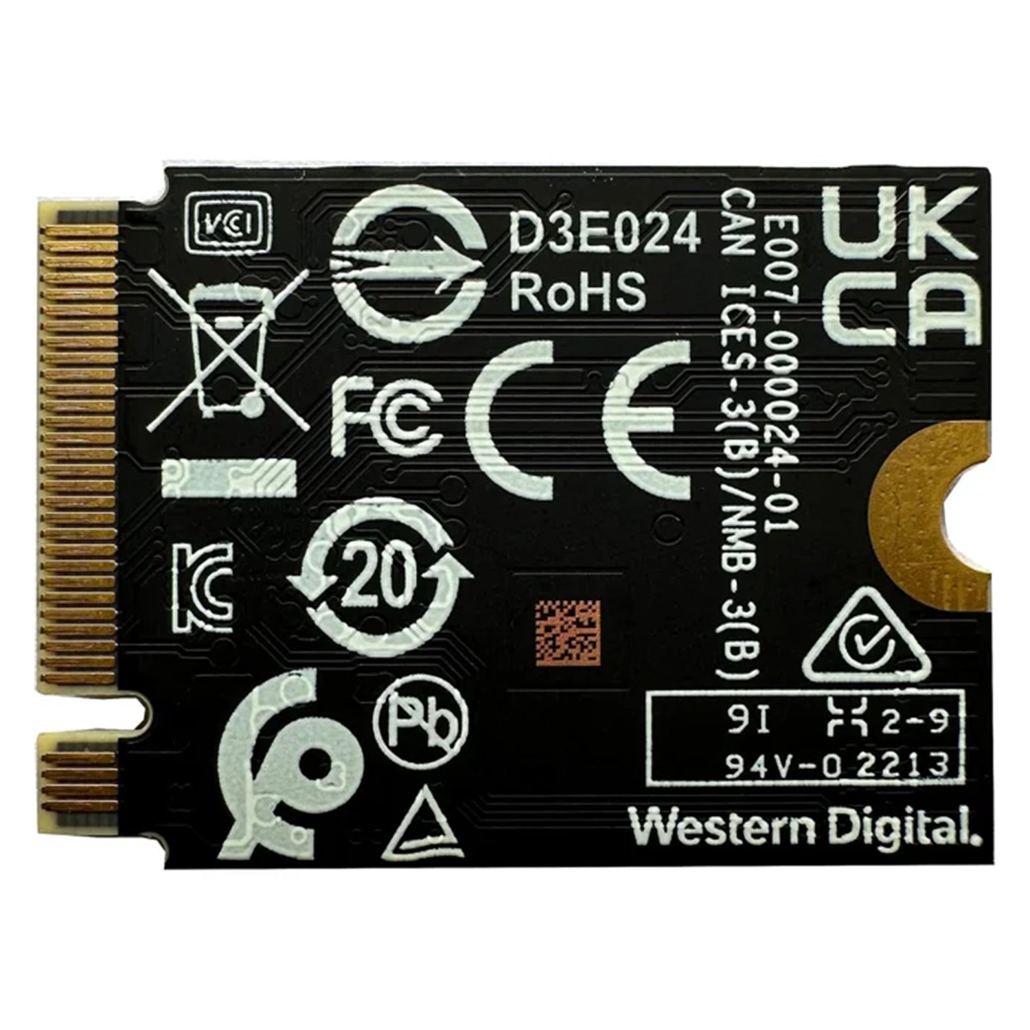Wester Digital WD PC SN740 512GB 2230 M.2 NVMe SSD - OEM [KUTUSUZ]