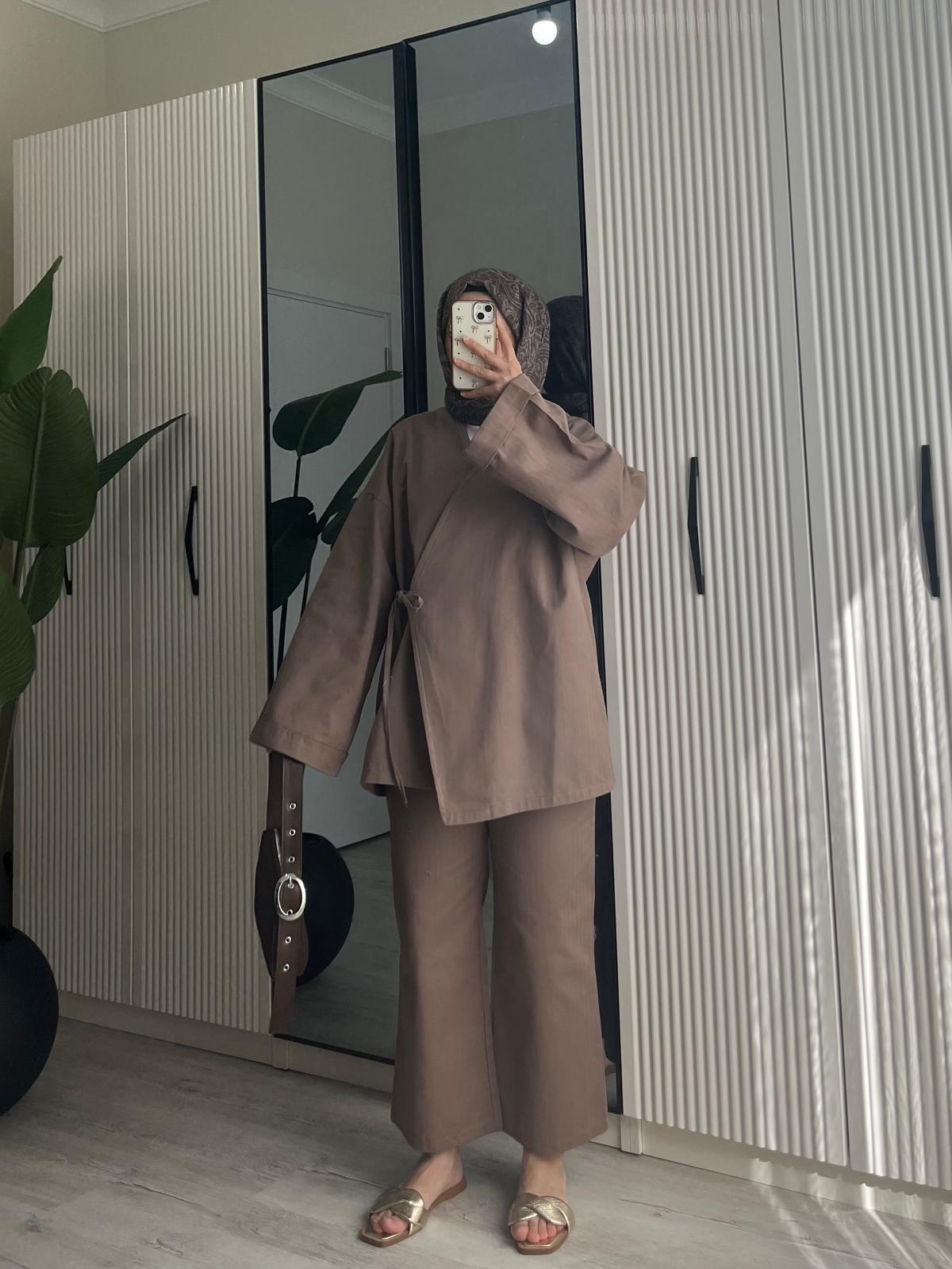 Pinterest Viral Bağlamalı Takım Kahve