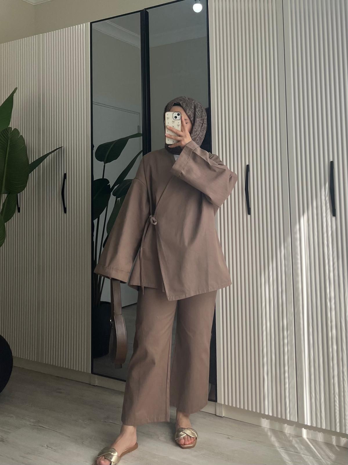Pinterest Viral Bağlamalı Takım Kahve