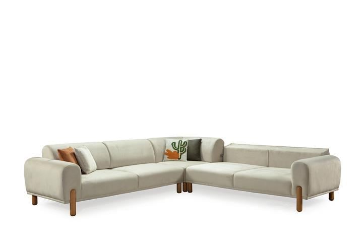 Dekorbizden Bohem Moda Çift Kollu Köşe Koltuk