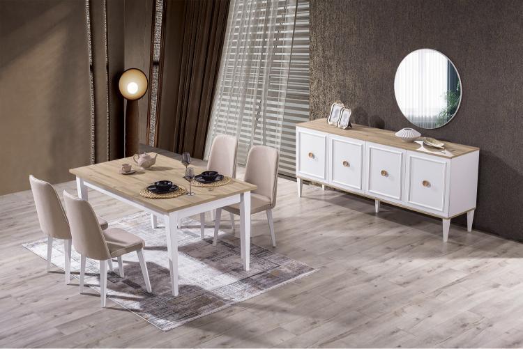 Dekorbizden Legna Yemek Odası Takımı