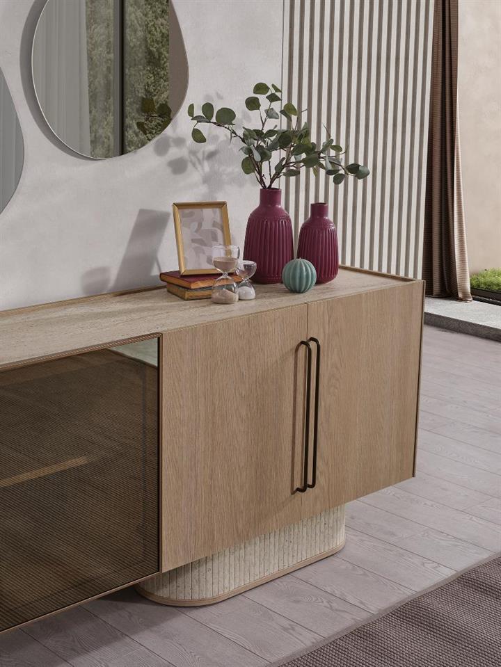 Dekorbizden Tual Yemek Odası Takımı