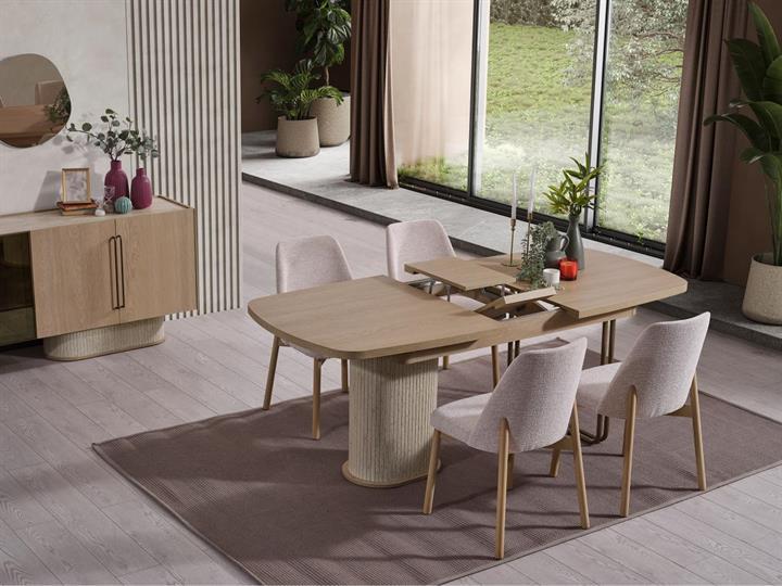 Dekorbizden Tual Yemek Odası Takımı