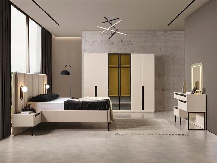 Dekorbizden Zara Siyah Yatak Odası Takımı