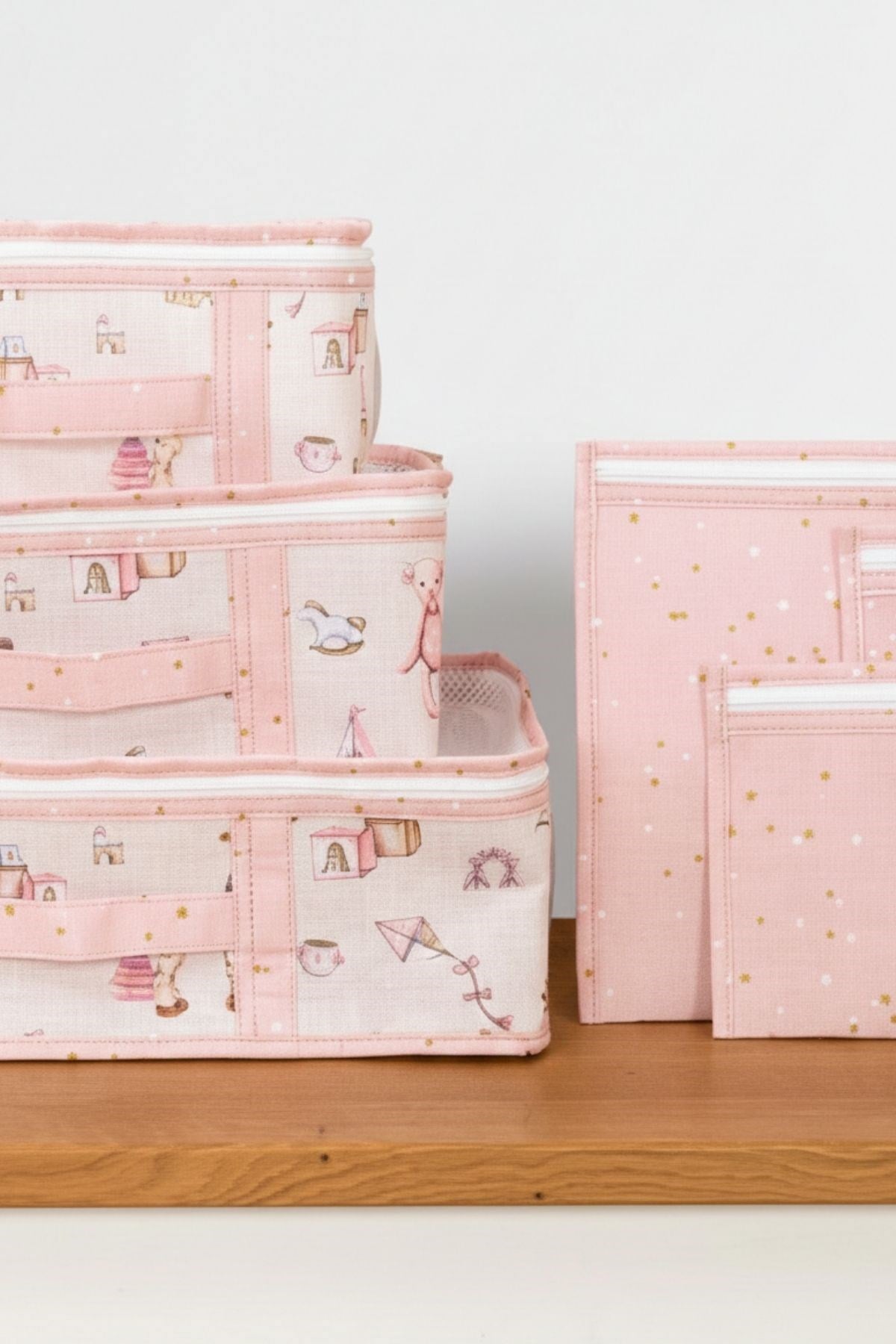 Baby 6 Lı Seyahat Seti Pembe Pembe