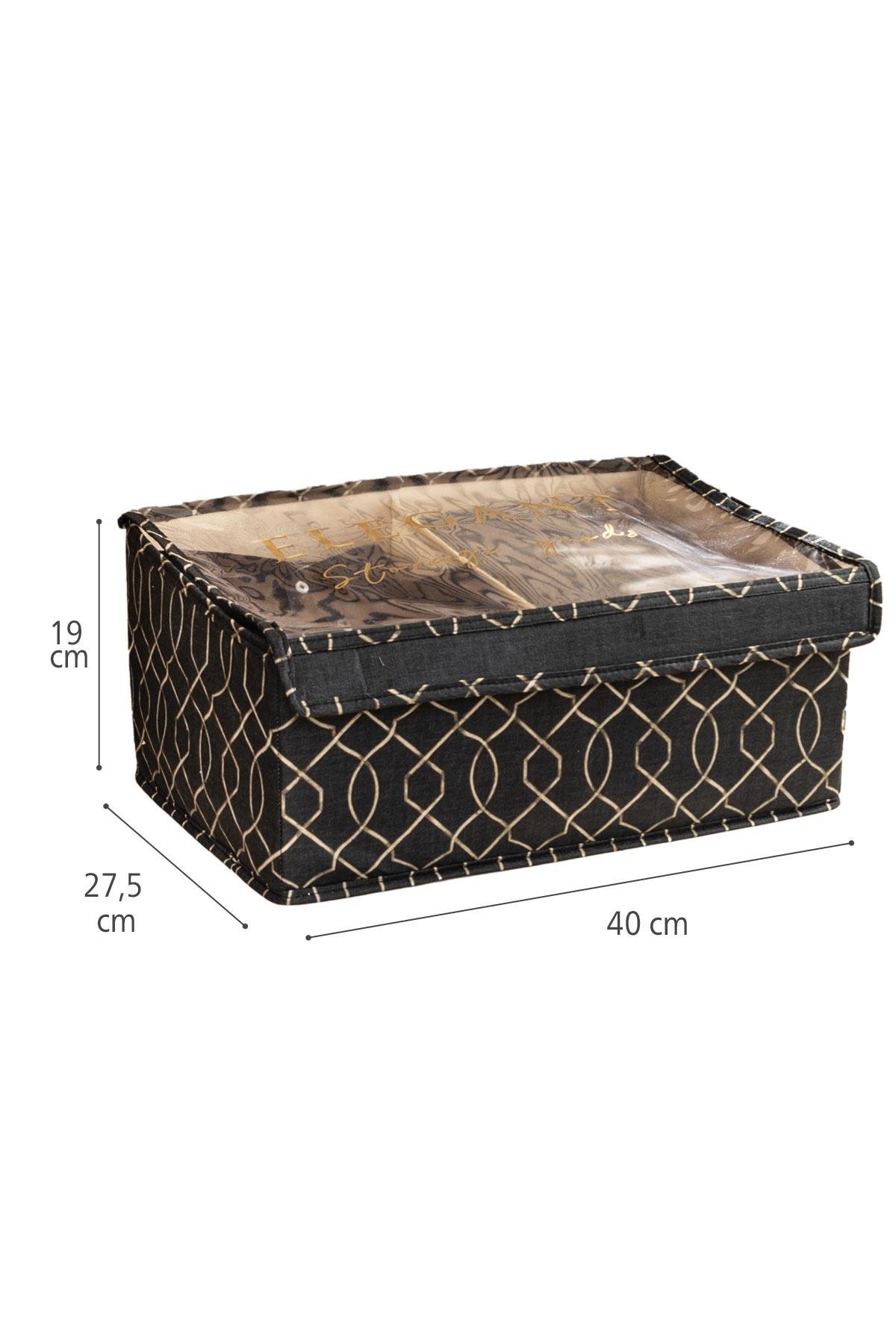 ELEGANT PVC KAPAKLI MAXİ KUTU