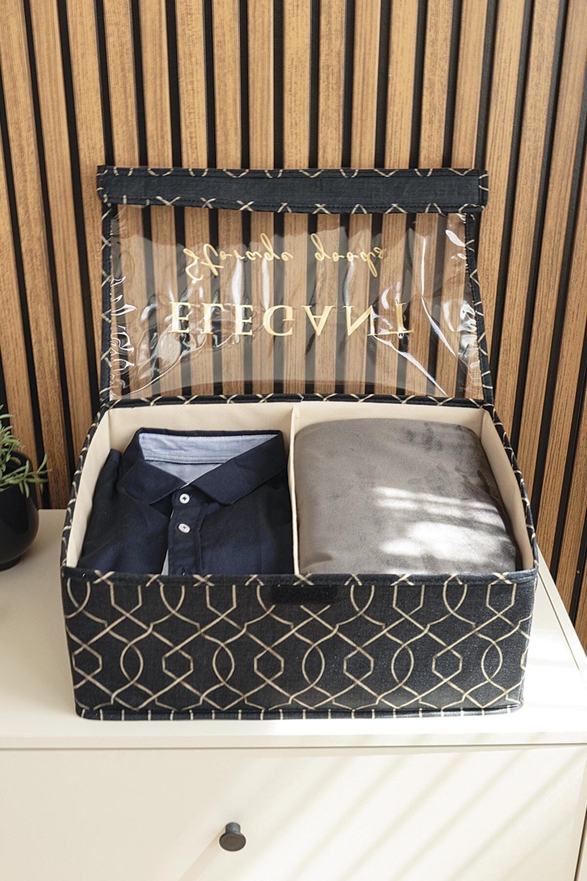 Elegant Pvc Kapaklı Maxi Kutu Elegant