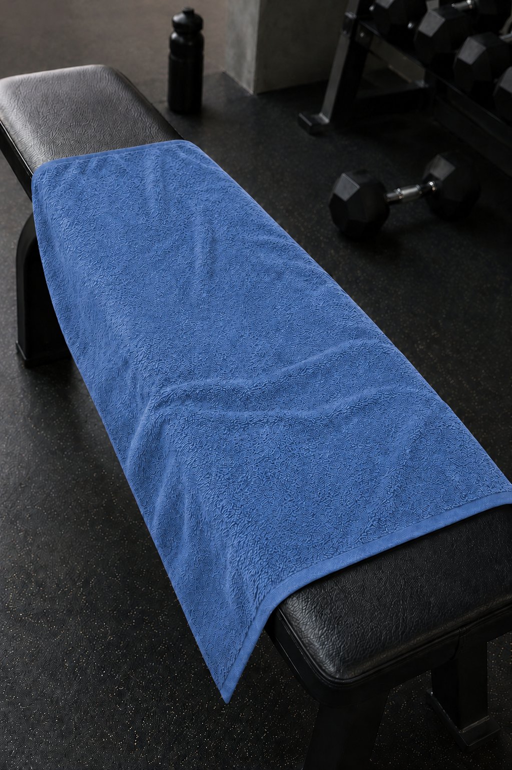 Lacivert Spor Fitness Antrenman Havlusu 50x90 CM Lacivert