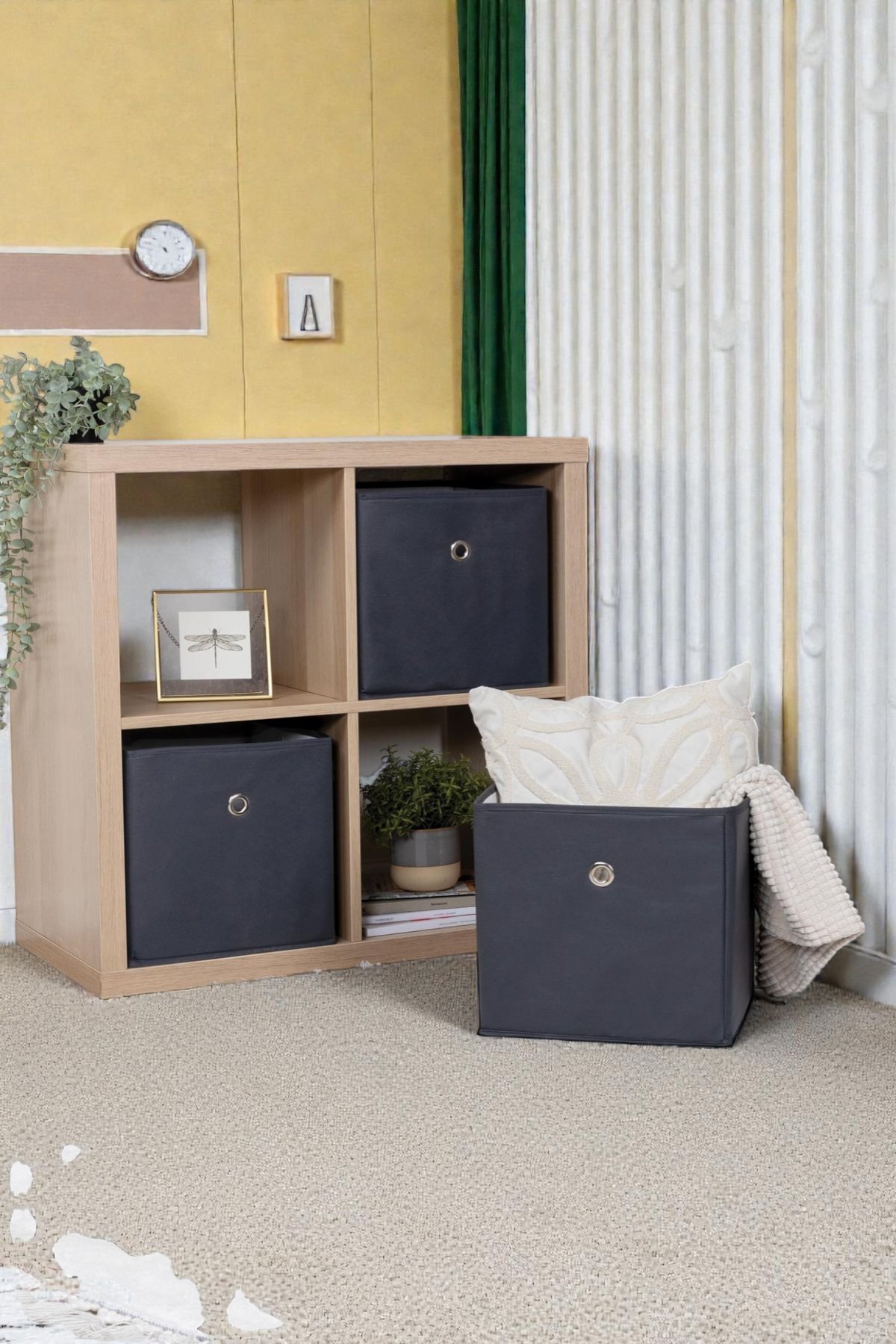 Raf Organizer 30x30x30 Antrasit 3'lü Antrasit